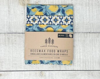 Beeswax Wraps Multipack - Lemon Tree