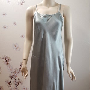 Silk satin dress with adjustable straps - custom dyed in any color made to order in any size /Luxury clothing