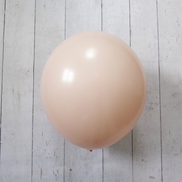 17" Tuftex Cameo Pink Blush Latex Balloons 3 or 5 Pack