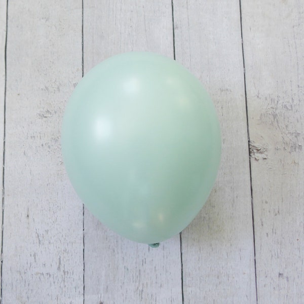 5" or 11" Tuftex Empower-Mint Latex Balloons 10 Pack