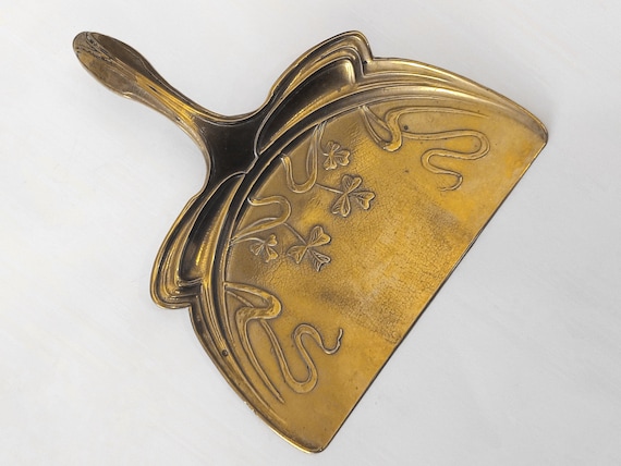 Antique Art Nouveau Silent Butler/ Table Crumb Catcher Circa 1920