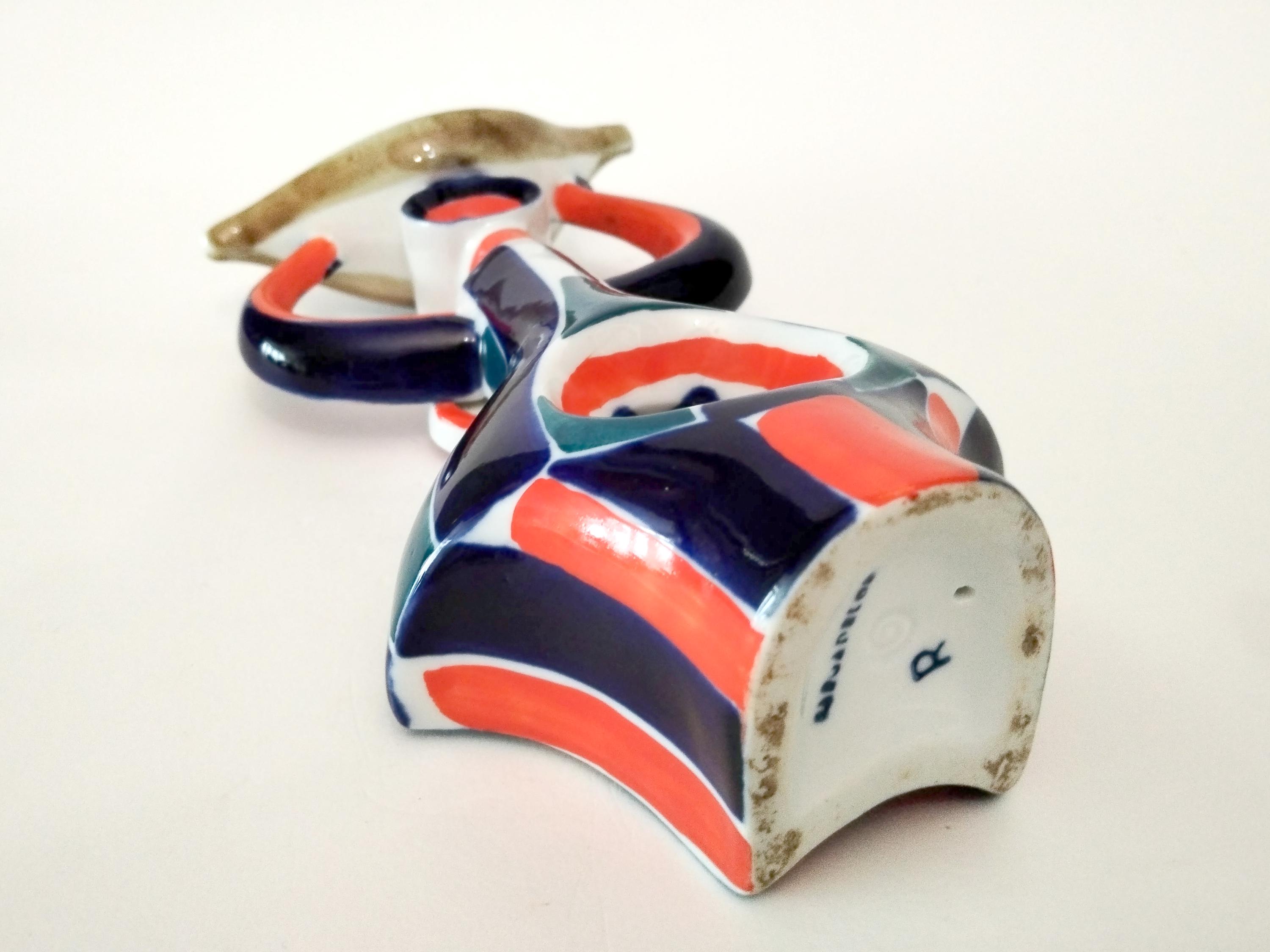 工芸品 SARGADELOS Sargadelos Ceramic Figure of Woman From Vigo in