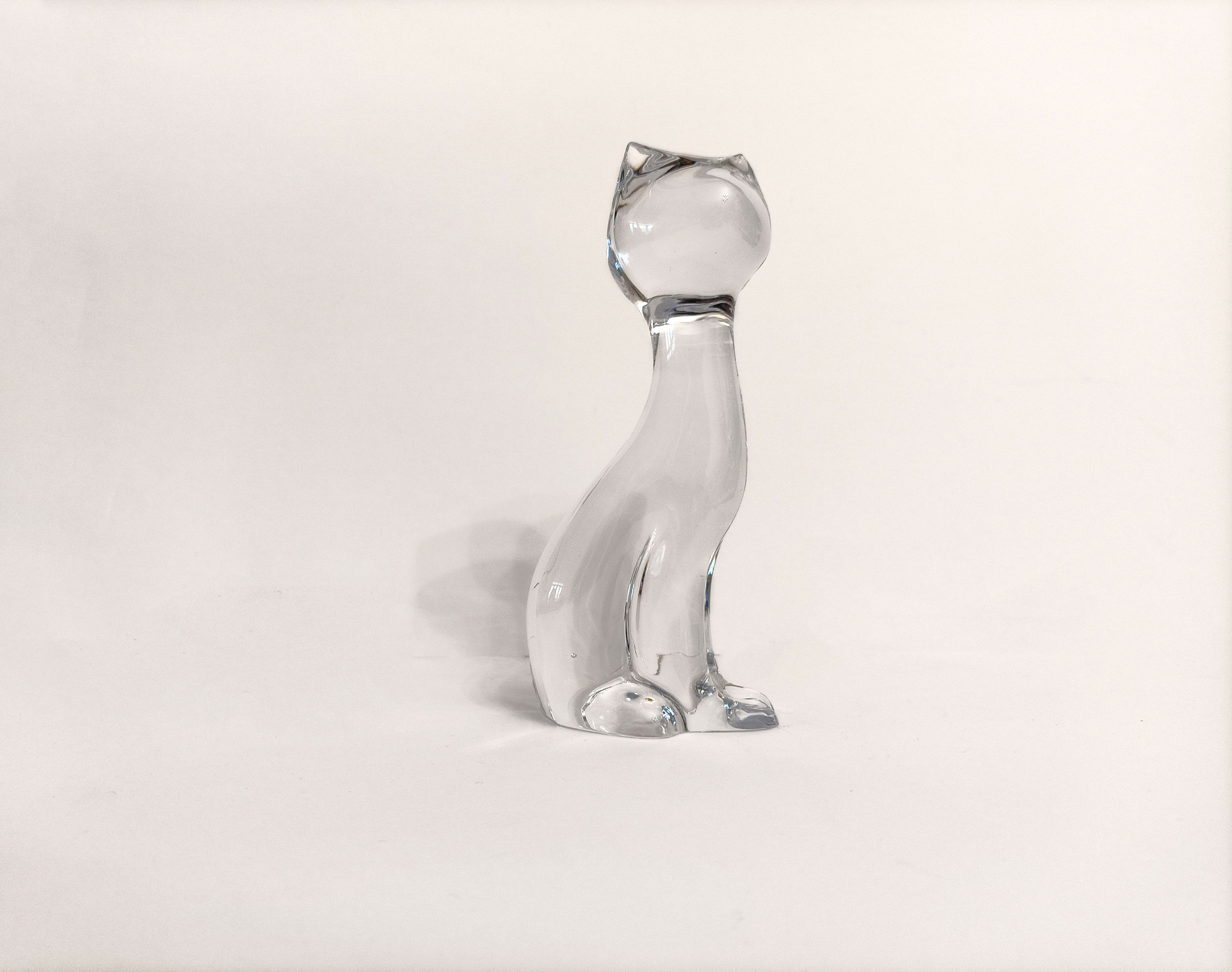 Daum france  猫　置物 Daum Crystal Cat - Etsy