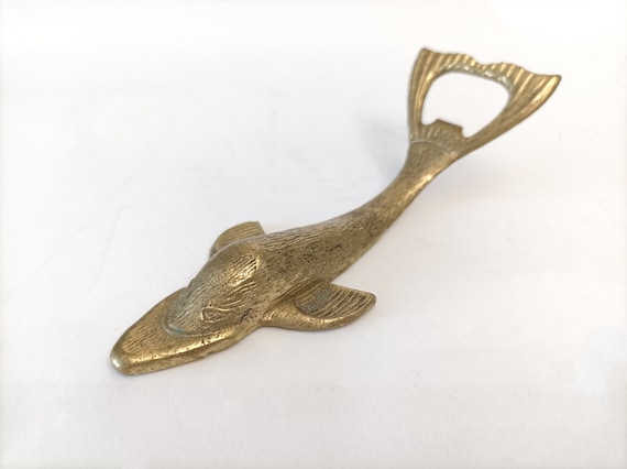 Apribottiglie A Forma Di Ancora In Ottone Oro | Stile Marittimo, Design Pugnale, Lunghezza 19 Cm, Ideale Per Regali E Barche - 4