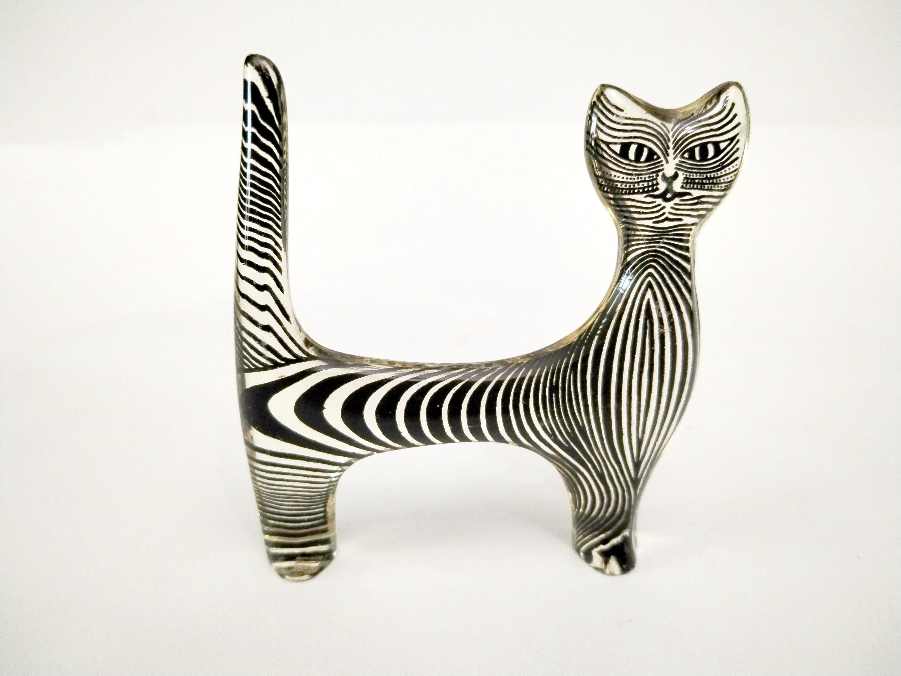 Abraham Palatnik Lucite Figurines From Brazil Circa 1960 Optical