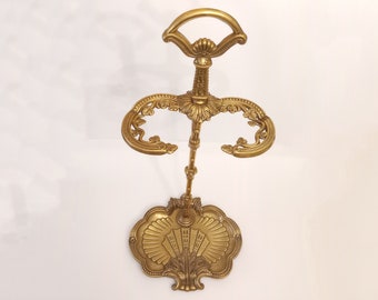 Antique Art Nouveau bronze umbrella stand circa 1920 vintage bronze Spanish umbrella stand or walking sticks holder