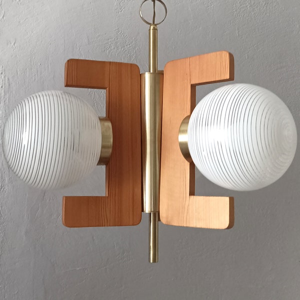 Midcentury Pendant Light - Etsy
