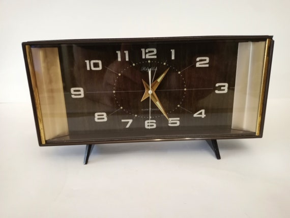 Vintage Rhythm 2 joya 51052 reloj despertador Japon alrededor de 1960 gran reloj despertador musical japones reloj de mesa retro Etsy Mexico