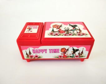 オルゴール Lady-Mate Japan early 90's Musical Box オルゴール Lady-Mate Japan early 90's Musical Box Vintage Lady