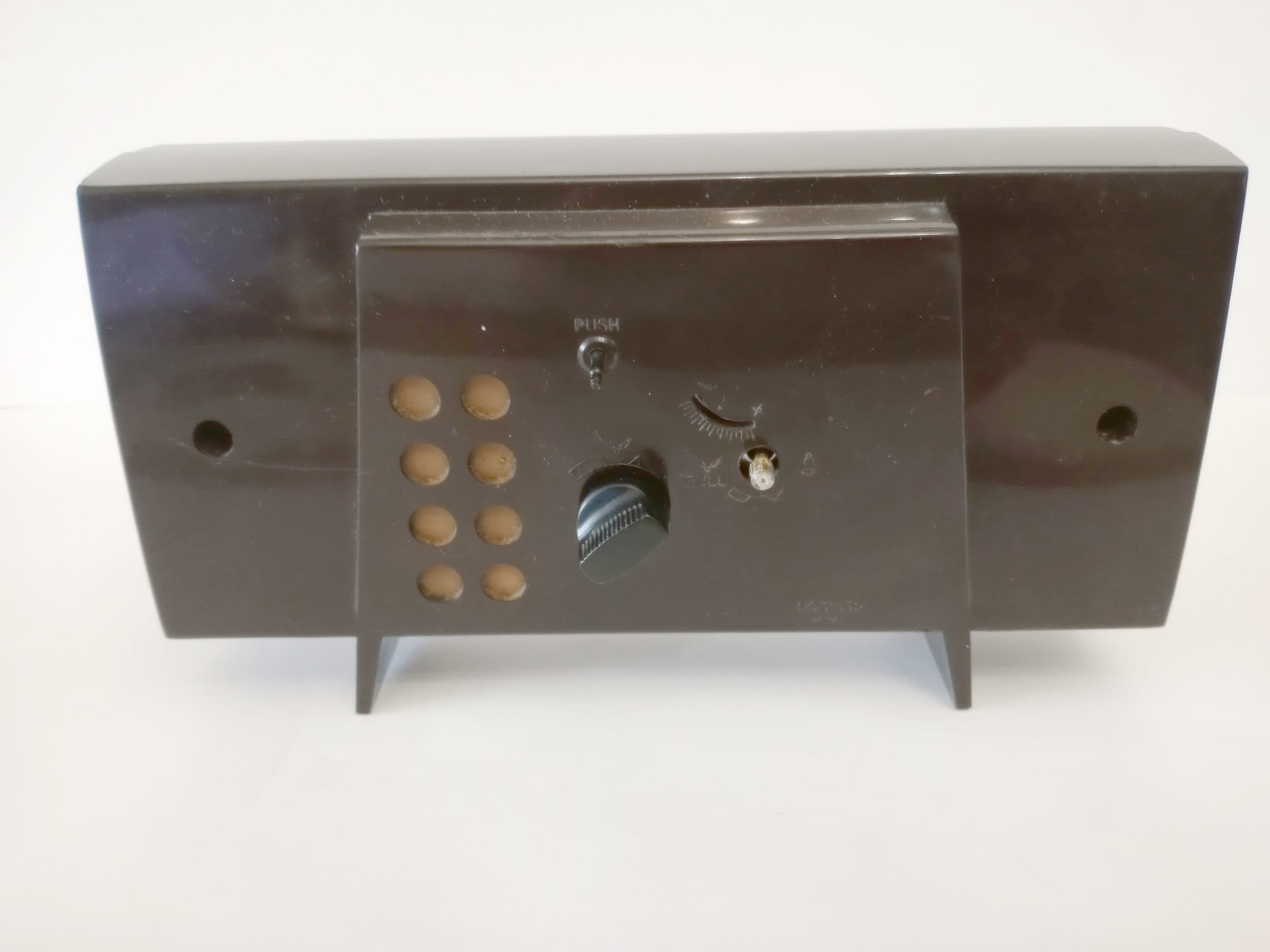 Vintage Rhythm 2 Jewel #51052 Alarm Clock Japan Circa 1960 Large