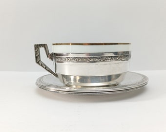 Pacco Ganci A Tazza Cromati Argento – Avvitare, Per Soffitto E Cucina, Made In UK
