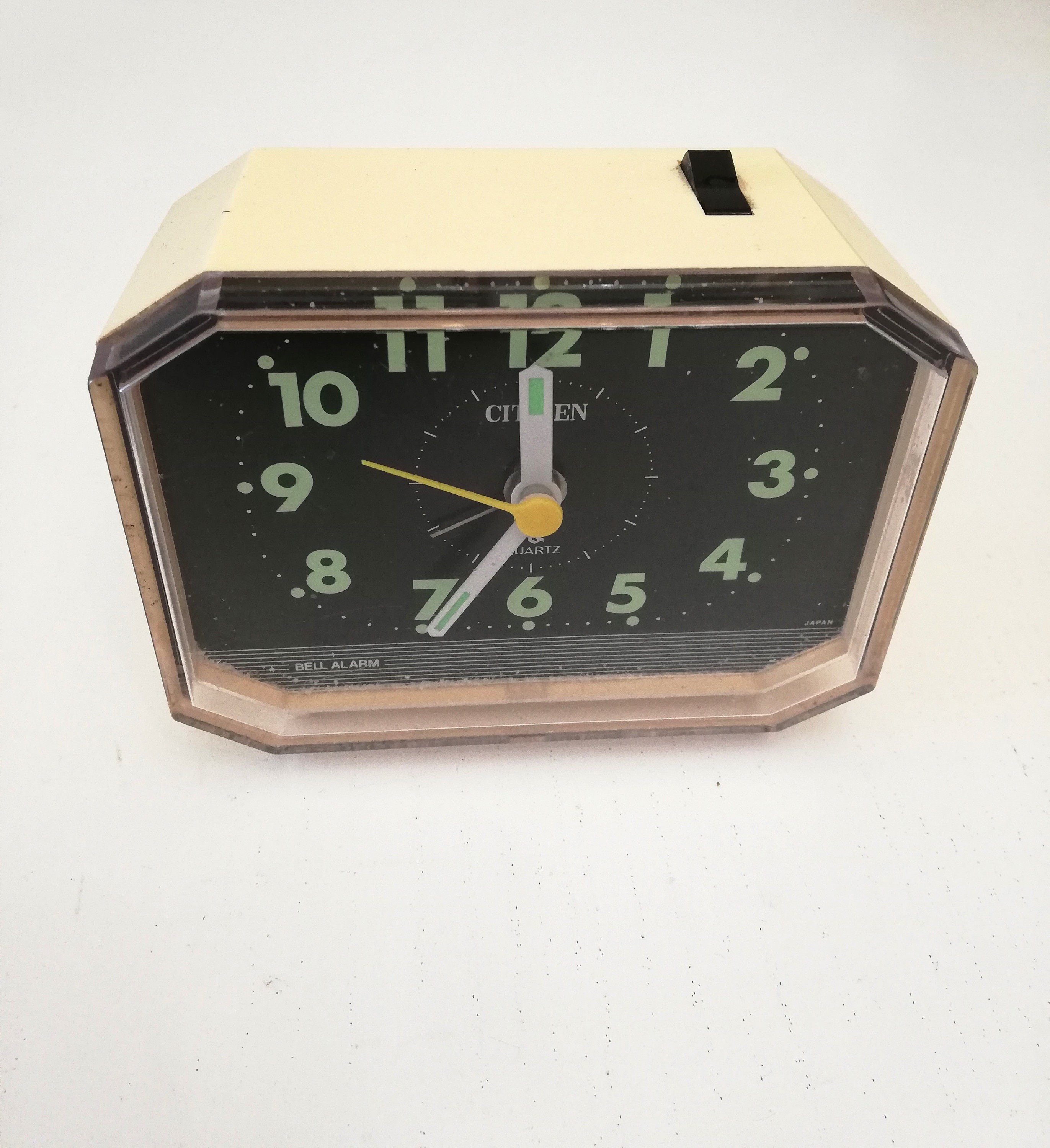Citizen Bell Alarm Clock Made in Japan in the 1980s Etsy