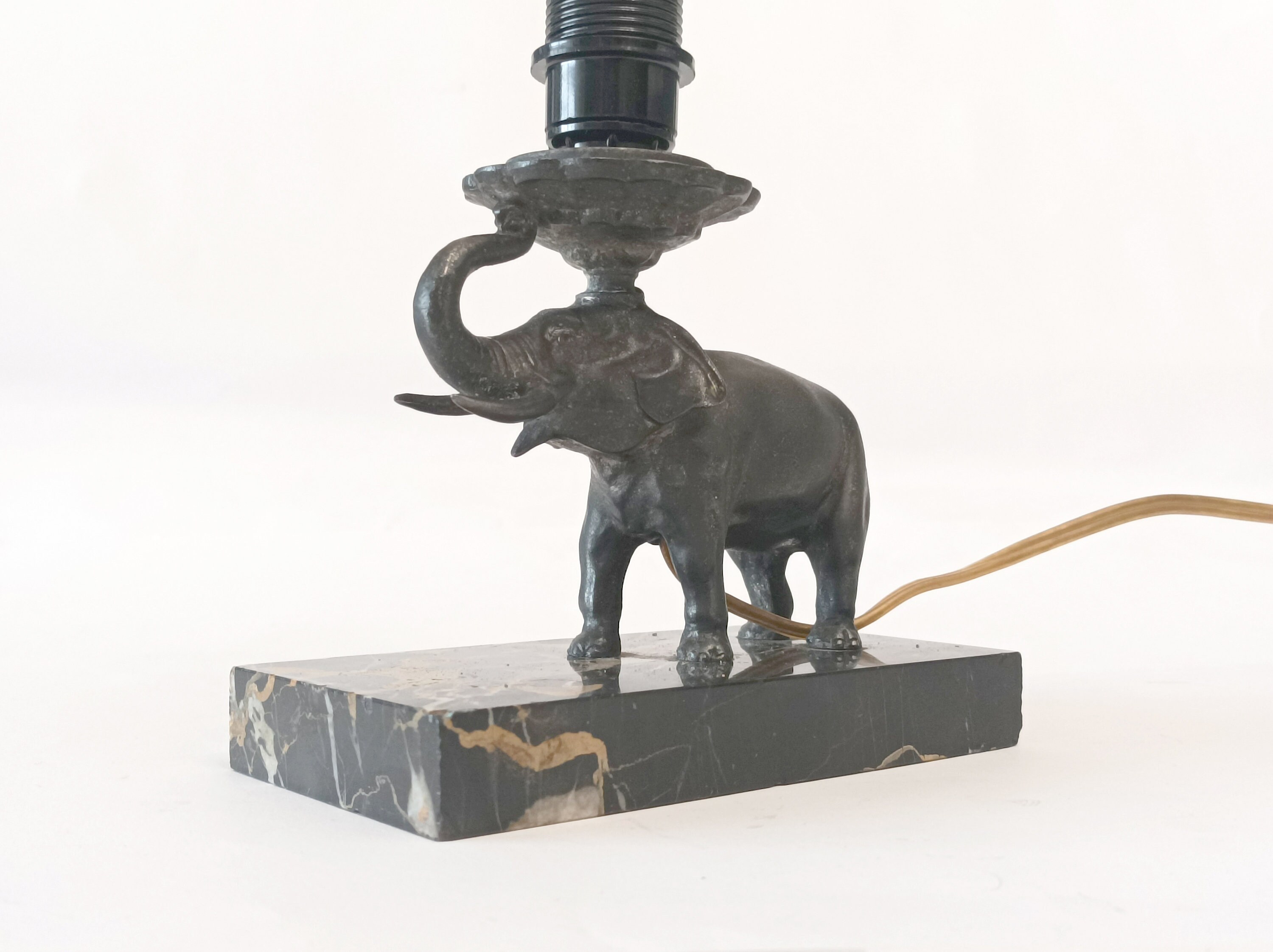 Bronze elephant lamp outlet