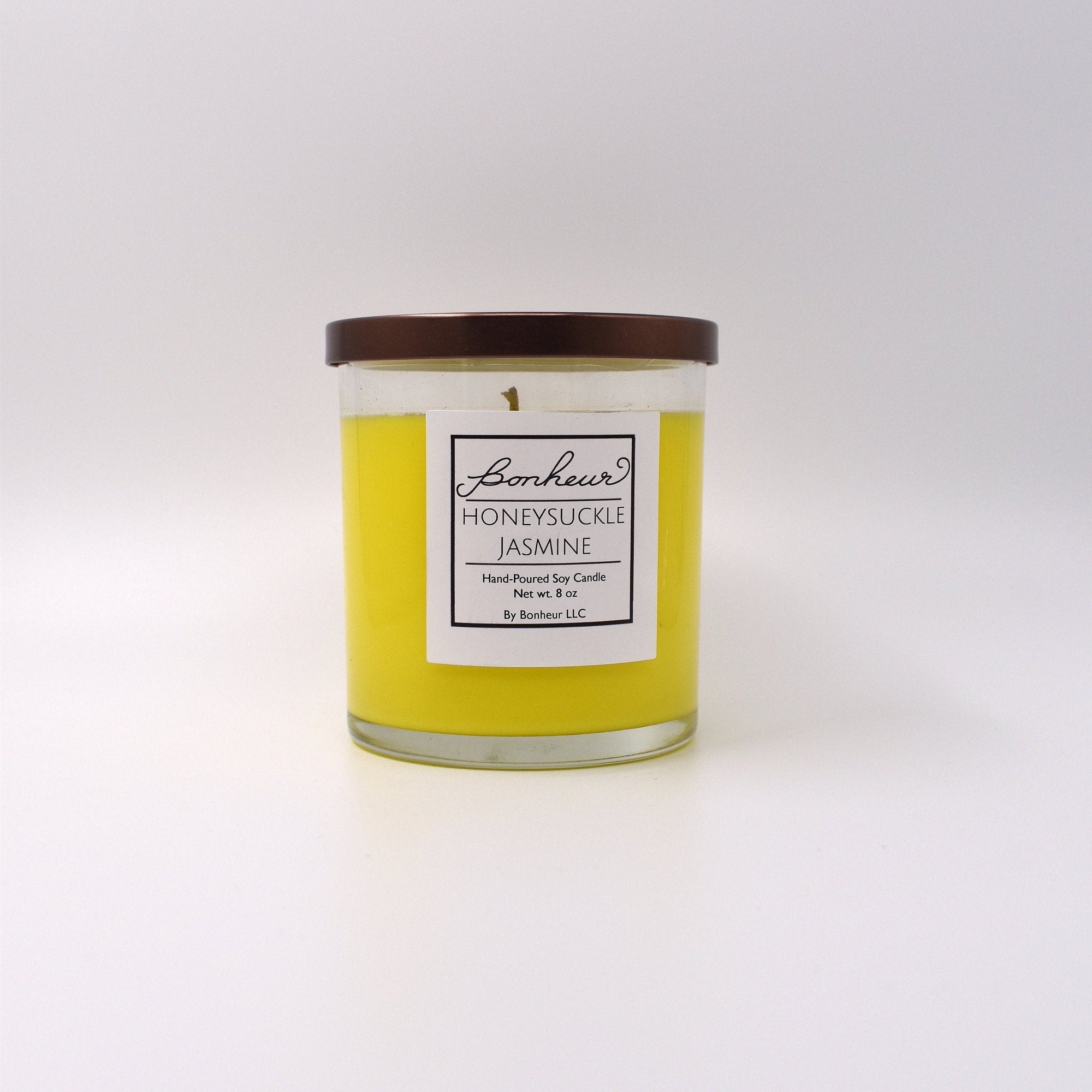 Honeysuckle Jasmine Scented Candle Etsy
