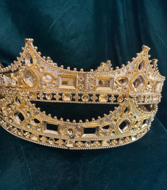 6 Pointed Baronial Coronet, LARP, Tiara Tuesday Autumn Crown 