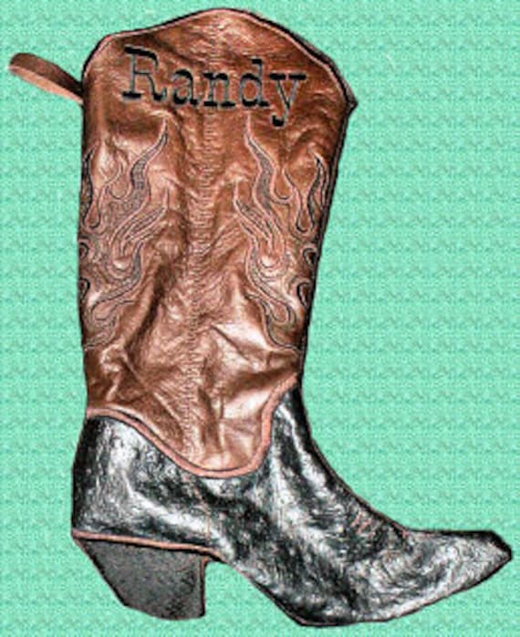 custom embroidered cowboy boots