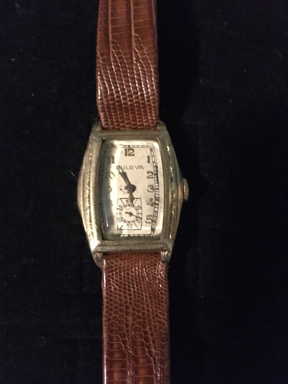 Bulova 1950s men's watch