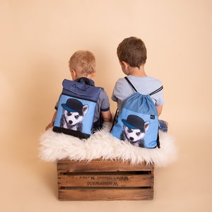 Husky Tessy Backpack backpack for boys child backpack kids backpack blue children's backpack kinderrucksack kidbag pre-school image 1