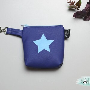 Dummy Pouch Pacifier Pouch Pacifier Stars Pacifier Bags in 4 colors Pacifier Pocket artificial leather Pacifier Case| Baby Gift