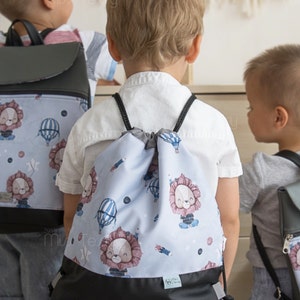 sac petit prince | Sac à bandoulière personnalisé pour garçon | cartable imperméable pour la rentrée | sac de sport | sac à dos pour enfants | Brodé