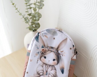 Children's Backpack bunny | Mini backpack for girls |  backpack girl | backpack toddler | for daycare and kindergarten | kita start rucksack