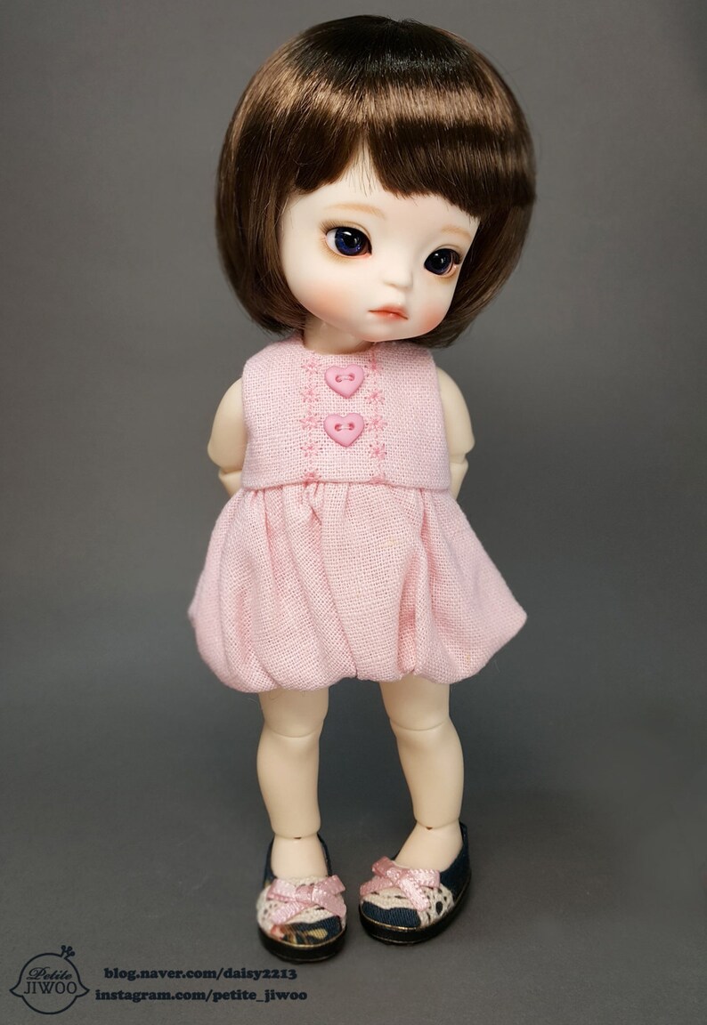 RINA 16cm Resin Doll With Glass Eyes Petite Jiwoo1/6 Etsy