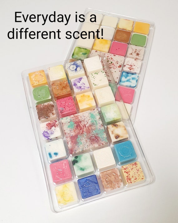 Soy Wax Melt Advent Calendar Count Down to Christmas With 25 Etsy