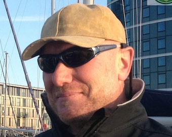 Tarp Eco Baseball Cap - Made from Recycled Brazilian truck tarpaulins from the Amazonian Rainforest - everyone unique