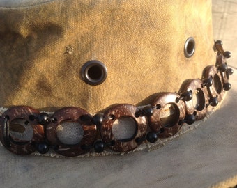 Handmade Coconut Hatbands