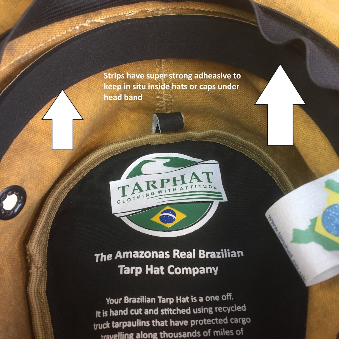 Hat Sizers Hat Size Reducing Strips for All Hats Great for a Perfect