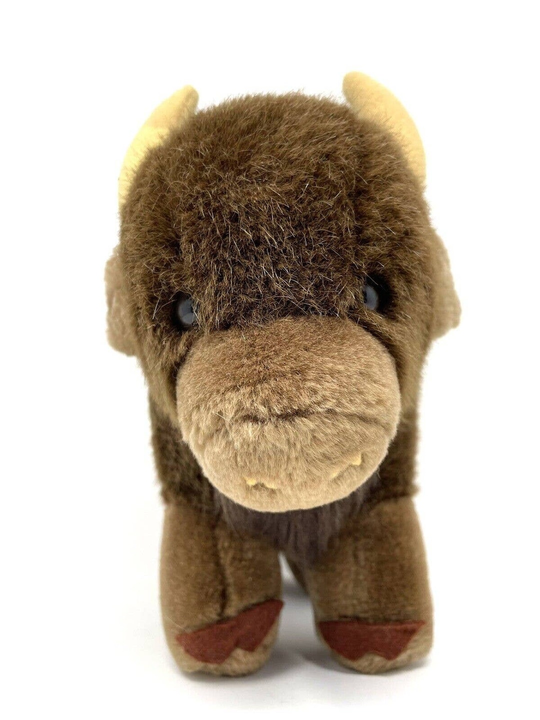 Rare Dakin Buffalo Bison Plush Toy Stuffed Animal 10 Vintage Etsy
