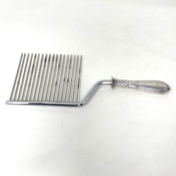 Vintage Schneider Toledo Sterling Silver Cake Breaker Slicer Cutter Bread Slicer