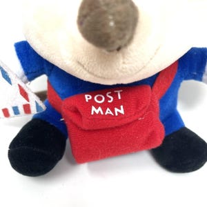 Disney Baby Mickey Minnie Mouse Mailman Plush No Tag Vintage Stuffed Animals image 3