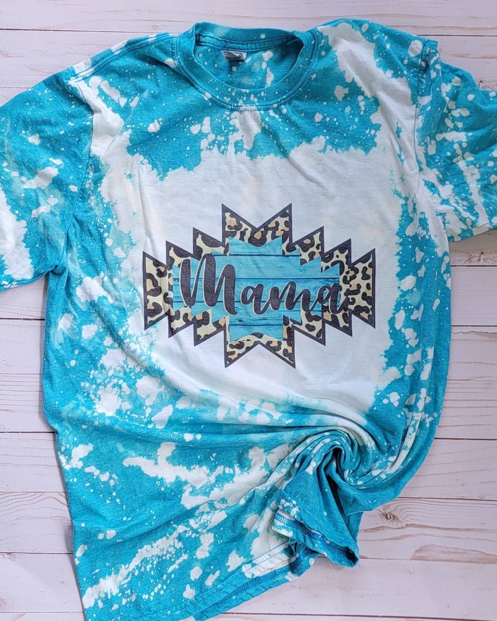 custom bleached shirts