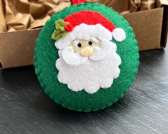 Addobbi Natale AzurUK Fatti A Mano - Babbo Natale, Calze E Alberi Artigianali