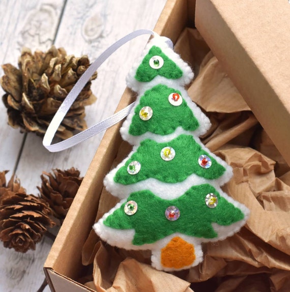Etsy felt christmas decorations Clearance