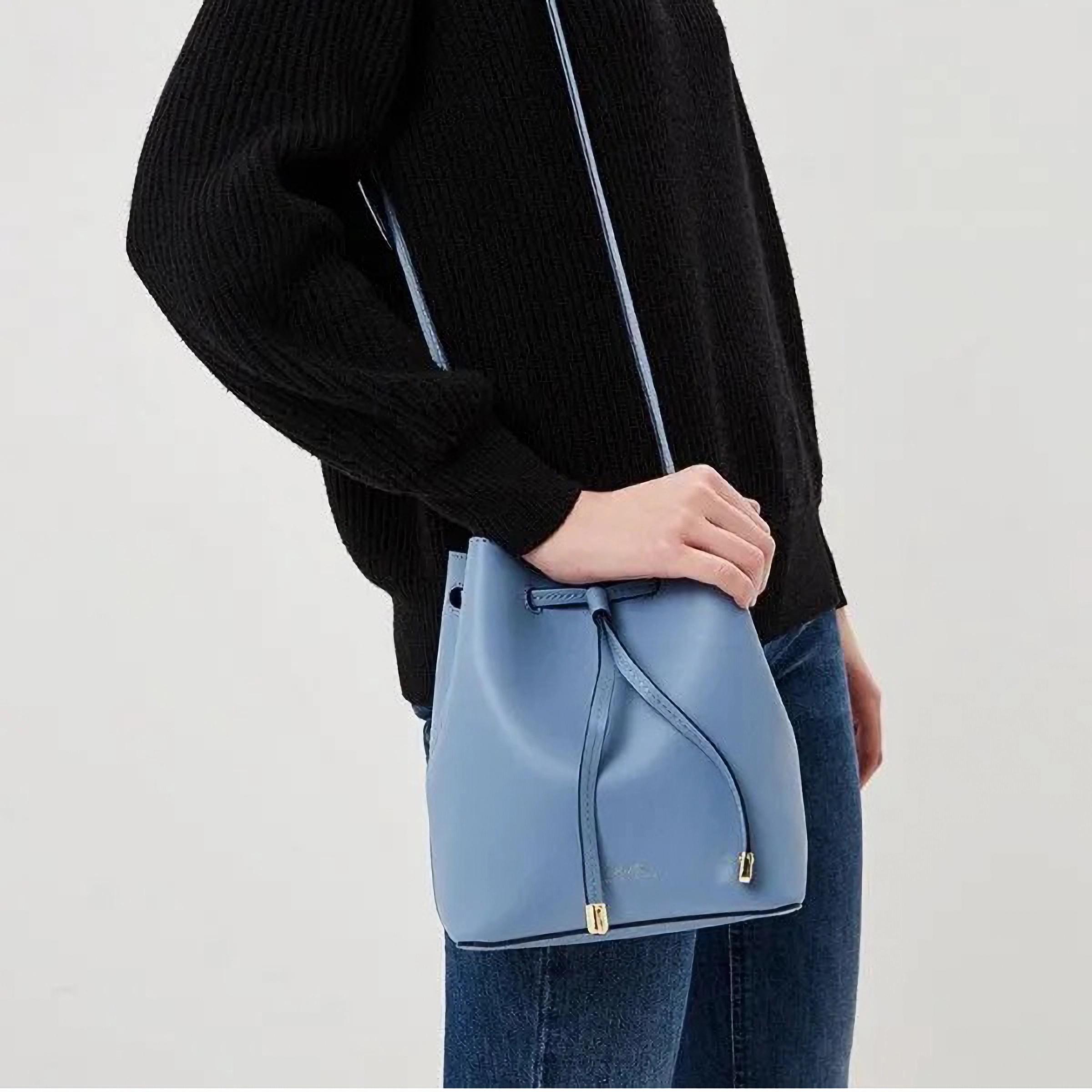 Leather Bucket Bag Sewing Pattern: Shoulder Strap Template (PDF Pattern ...