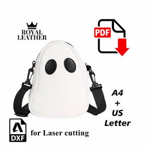 Sjabloon Halloween-spook crossbodytas: pdf- en DXF-patroon