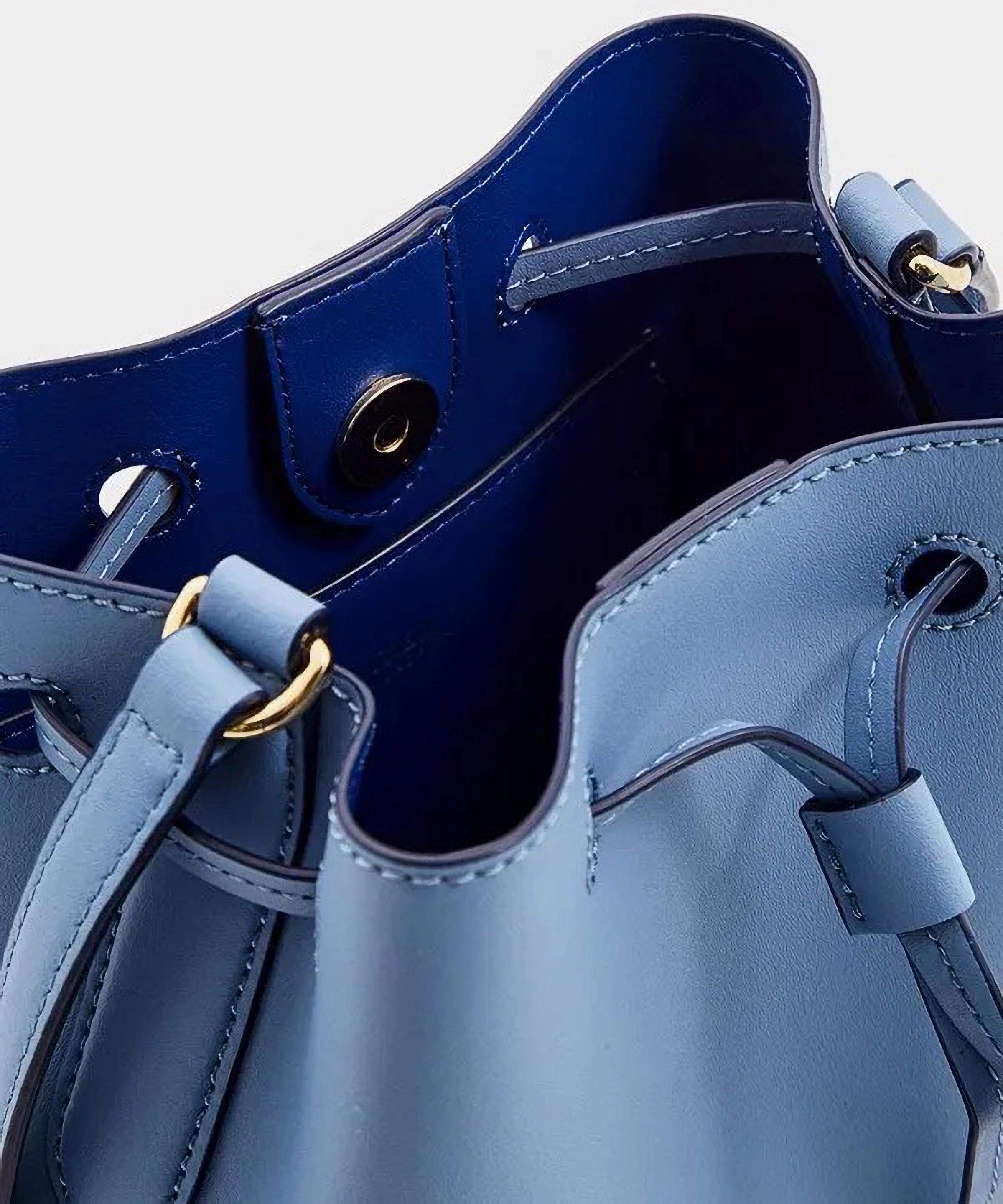 Leather Bucket Bag Sewing Pattern: Shoulder Strap Template (PDF Pattern ...