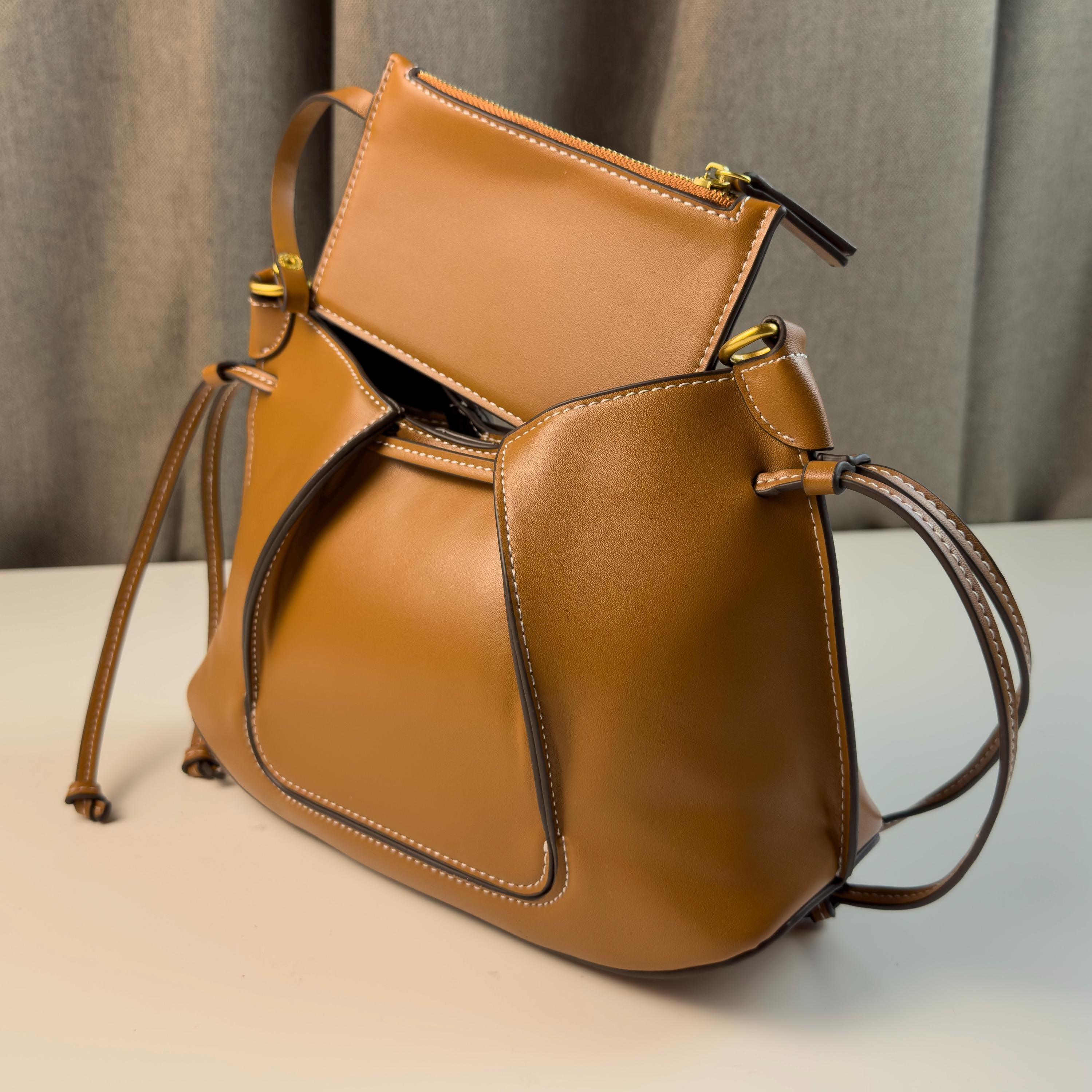 PDF & DXF Pattern Crossbody Shoulder Bag Template | Handbag Purse ...