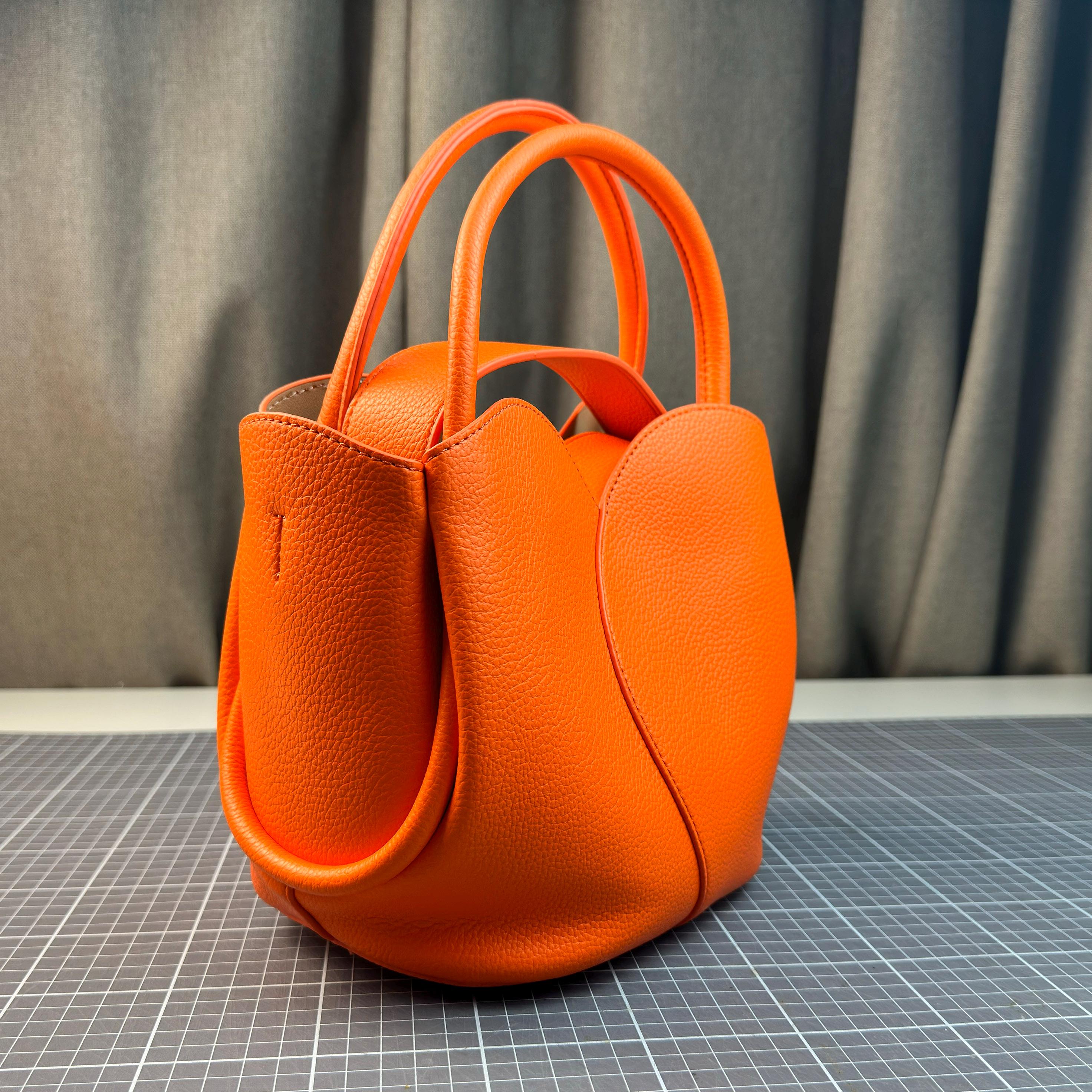 PDF & DXF Pattern Leather Tote Shoulder Bag Template DIY Handbag ...