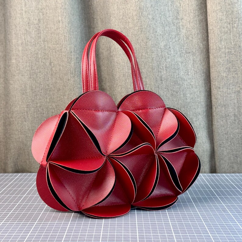 PDF & DXF Pattern Tote Shoulder Bag Template Bucket Bag - Etsy