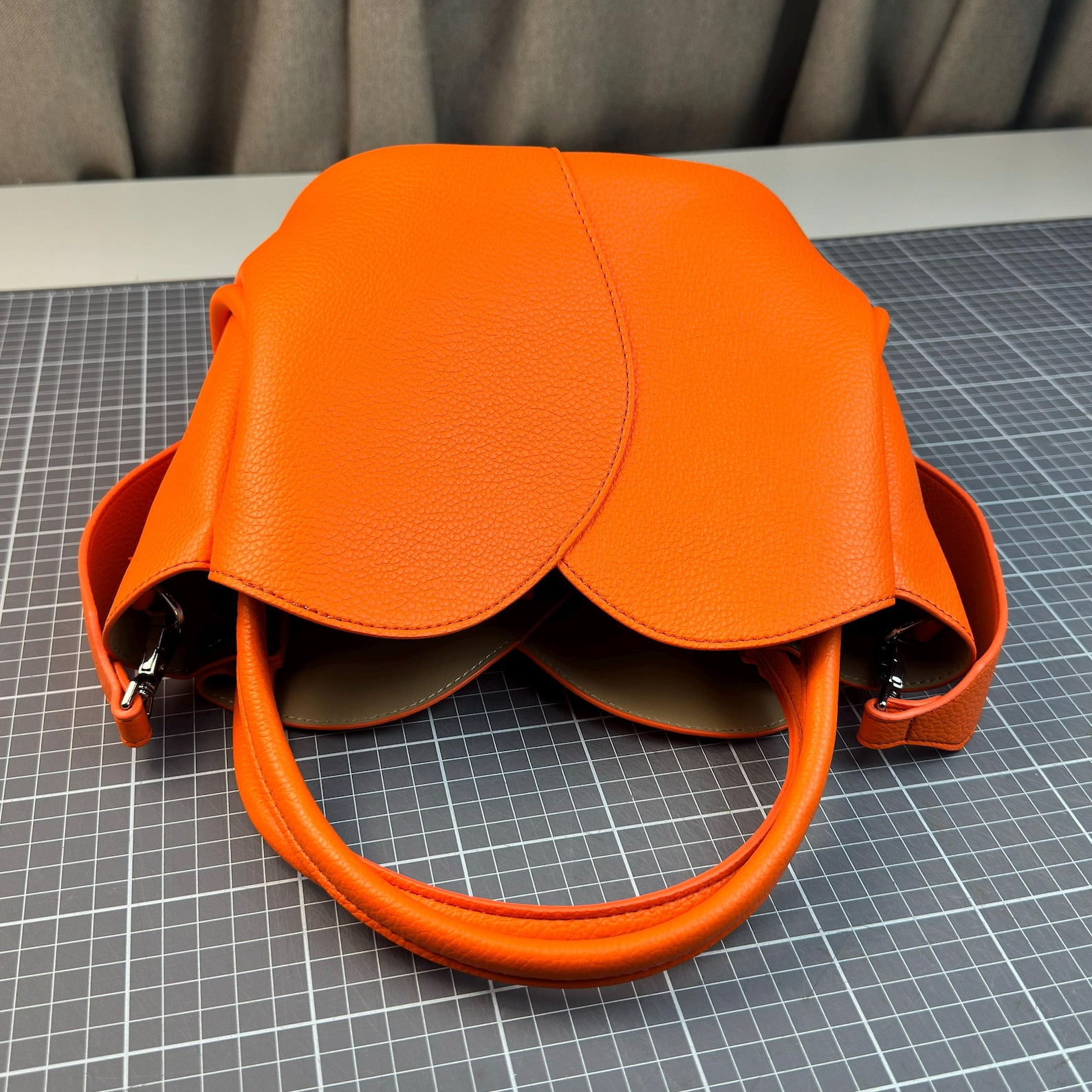 PDF & DXF Pattern Leather Tote Shoulder Bag Template DIY Handbag ...