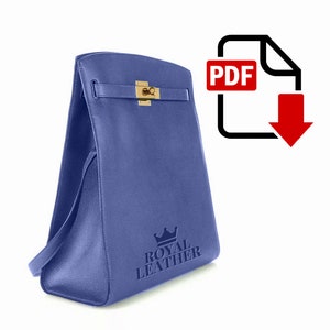 PDF Schnittmuster Leder Crossbody Schultertasche Vorlage Handtasche Damentasche Lady Tote Geldbörsen