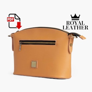 PDF Schnittmuster Clutch Geldbörse Tasche Vorlage Weibliche berühmte Marke Umhängetasche Wild Crossbody Luxushandtasche Herbst und Winter