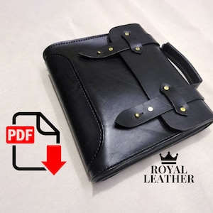 Modèle PDF de sacoche pour ordinateur portable Messenger Messenger