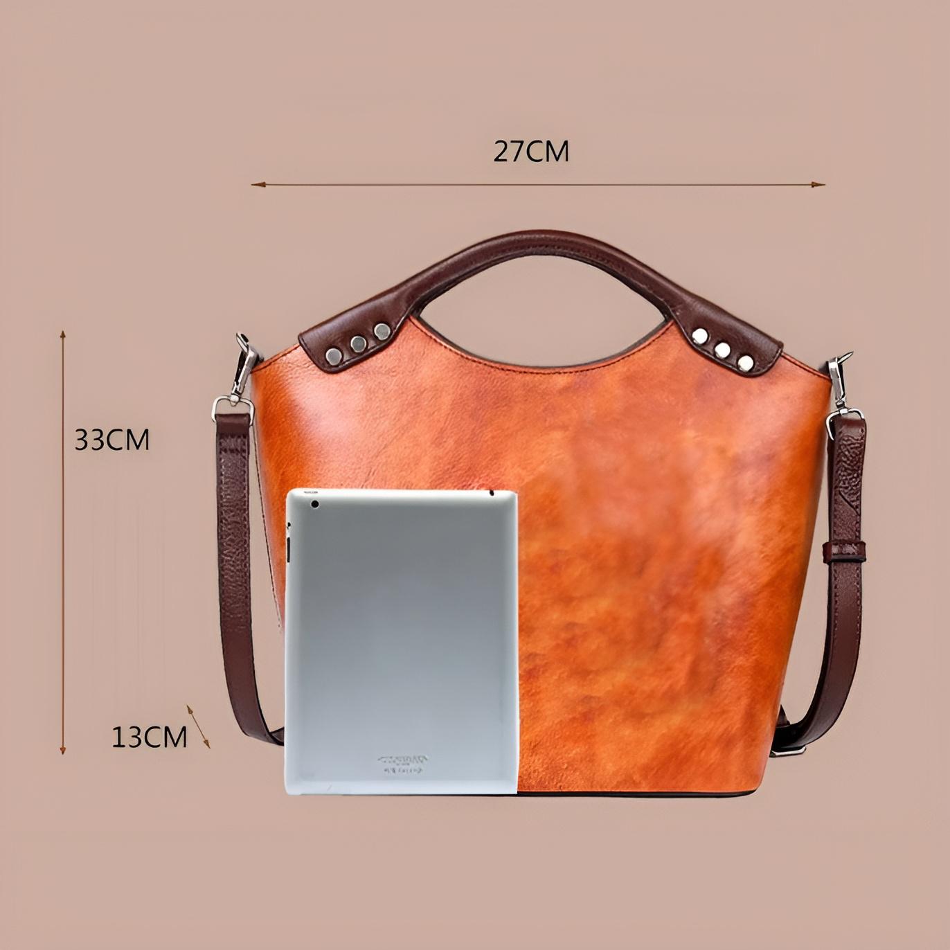 PDF & DXF Pattern Tote Shoulder Bag Template Bucket Casual Shopping Bag ...