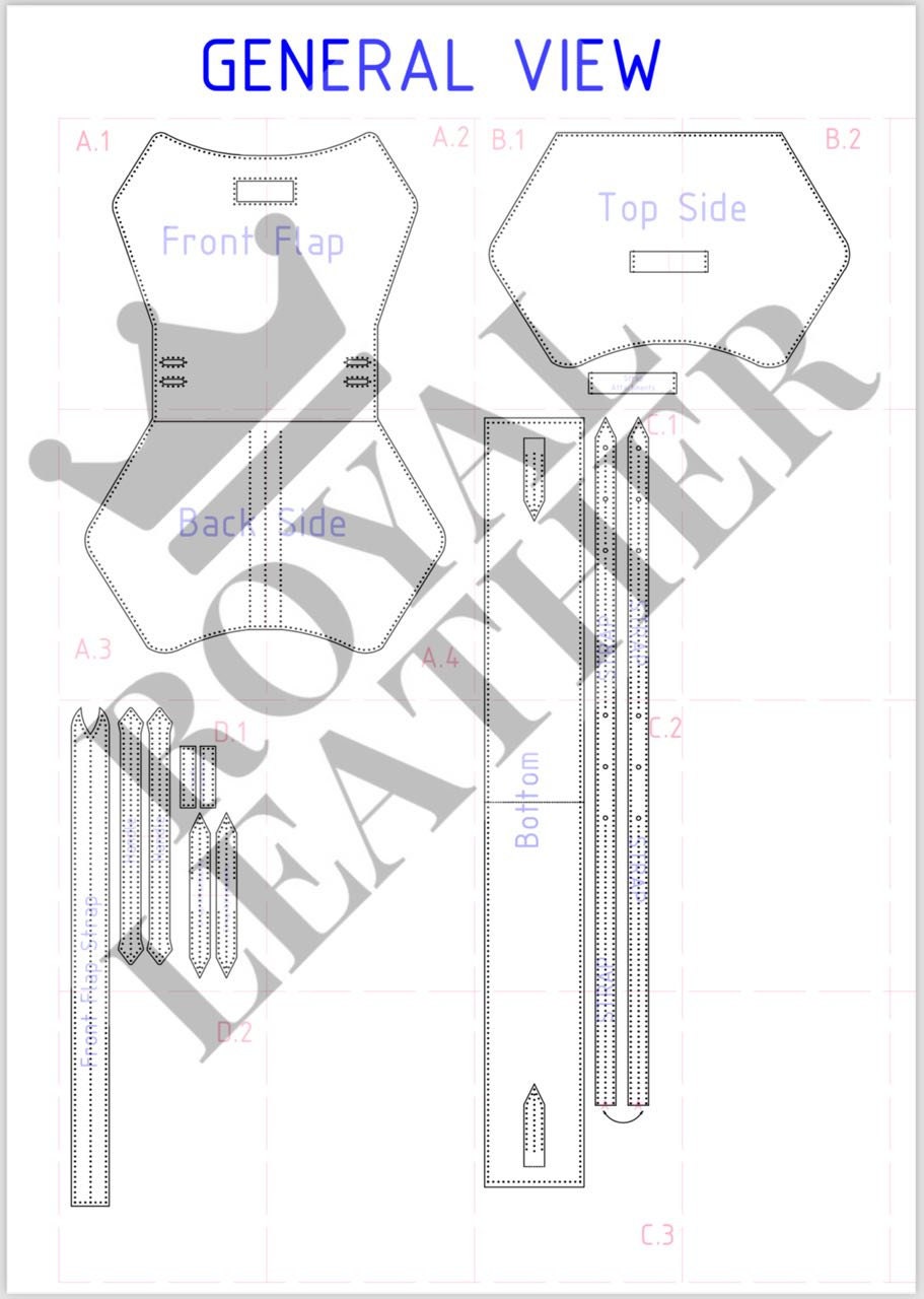 PDF Pattern Crossbody Top Handle Shoulder Bag Template Female DIY ...