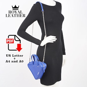 PDF Pattern Crossbody Woman Bag Female Fashion handbag Template