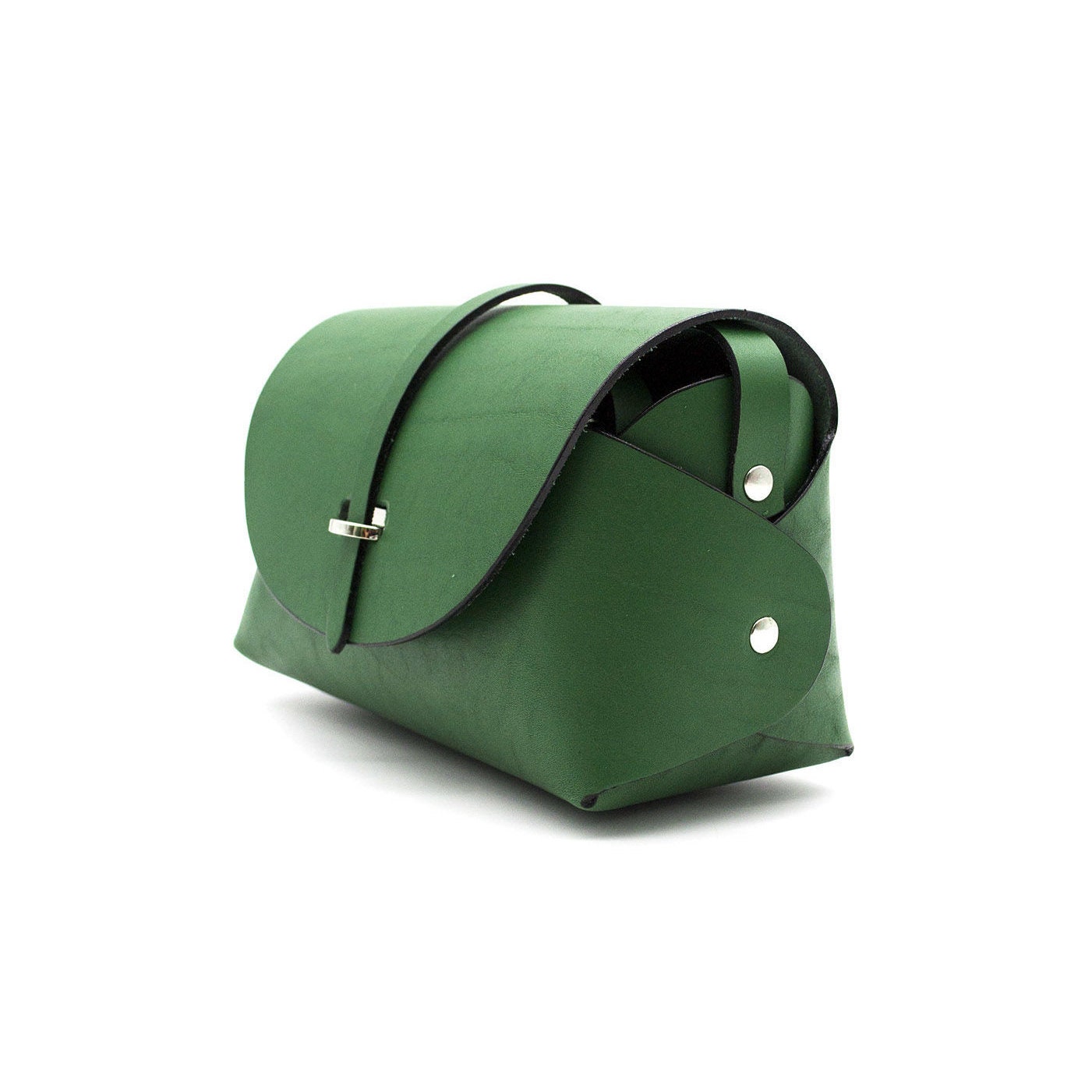 No Sew Crossbody Bag PDF Pattern – Easy Leather Bag Template